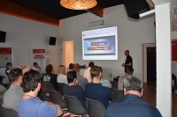 Neben der Smart-Heating-Lösung Danfoss Link klärten Fachleute die Installateure auch zum hydraulischen Abgleich auf und dessen Förderung durch den Staat. Von September bis Oktober 2016 nahmen an den deutschlandweit insgesamt 34 Trainingsevents dabei 926 Handwerker teil.<br />Bilder: Danfoss