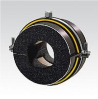 Iso-Schelle Typ M, zweiteilig,<br />mit D&Auml;MMGULAST&reg; und Iso-Schale<br />Bild: M&Uuml;PRO