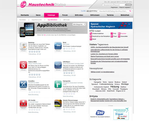Kein lästiges Suchen mehr - Branchen-Apps schnell und...