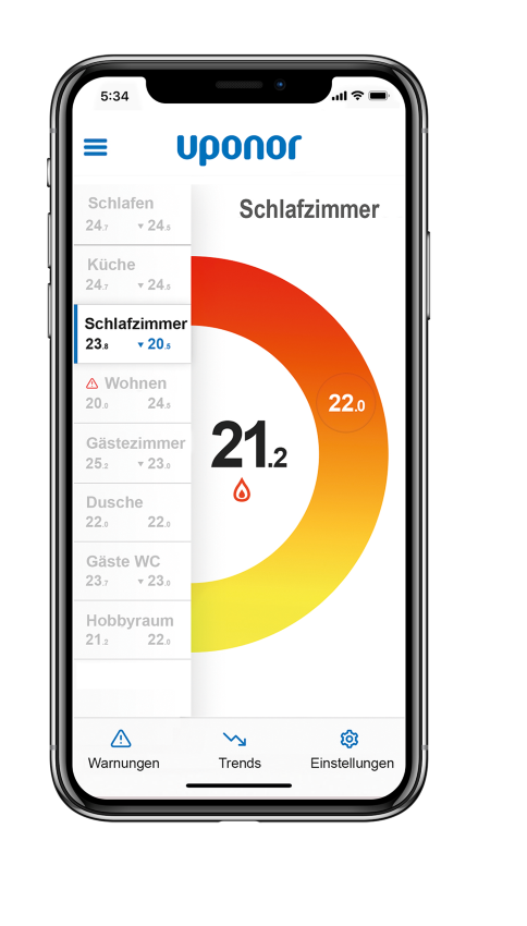Per Smartphone ist jederzeit und von jedem Ort aus...