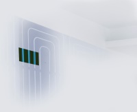 Rohre in der Wand oder in der Decke lassen sich, beispielsweise mit einer speziellen Thermofolie von Uponor auch nachträglich einfach lokalisieren.