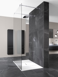 Duschwannen Rechteck Squaro Infinity/ Fliesen Astoria<br />Bild: Villeroy & Boch