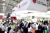 Volle Hallen auf der Intersolar uns ees Europe 2016Bild:.......
