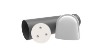 Rohbauset für die vorbereitende Installation des ZEWO SmartFan. Bestehend aus Einschubrohr, Außendesignblende sowie zwei Putzdeckeln.<br /> <br />