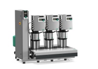 Alle Wilo-Druckerhöhungsanlagen für Deutschland, Österreich und die Schweiz – hier im Bild die Wilo-SiBoost Smart Helix EXCEL – werden ab Werk standardmäßig thermisch desinfiziert. <br />Bild: WILO