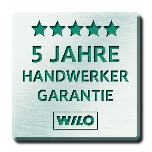 Handwerker-Garantie bei Nassläufer-Umwälzpumpen für...
