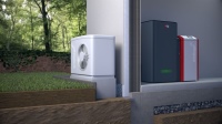 Der neue BioWIN2 Hybrid: Das Beste aus Pellets- und Wärmepumpentechnologie in einer Kombi-Lösung vereint.<br />Bild: Windhager Zentralheizung <br />
