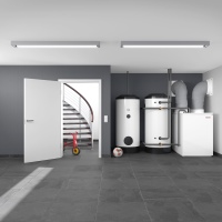 Die neue WPL 19/24, hier als Innenaufstellung: eine neue Inverter-Wärmepumpe von Stiebel Eltron für die Modernsierung. <br />Bild: Stiebel Eltron