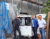 Der neue mobile heizkurier WZ40 Kompakt passt auch.......