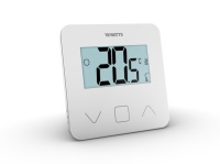 Ein echter Hingucker: Der neue digitale Raumthermostat von Watts bietet zuverlässige Temperaturkontrolle und ist mit dem Smart-Home-System Watts Vision kompatibel. Sein modernes, intuitives Design erlaubt eine benutzerfreundliche Bedienung.<br />Foto: Watts Water Technologies