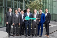 v.l.n.r.: Georg Weber (Chief Technology Officer), Dr........