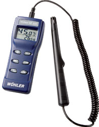 Das Wöhler RF220 Hygrotemp. Foto:Wöhler