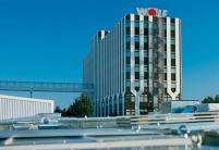 Das Bürogebäude der Wolf GmbH.
