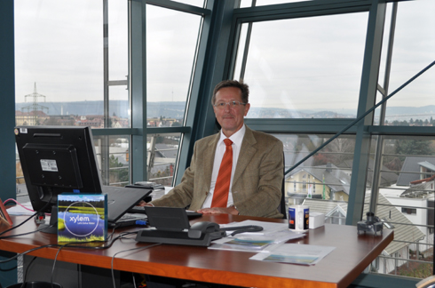 Strahlende Aussichten trotz trübem Wetter: Gerhard...