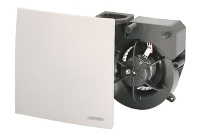 Der Ventilatoreinsatz im neuen Entlüftungssystem „ZEWO ER EC“ hat einen robusten EC-Motor mit beidseitig geschlossenen Kugellagern, die nur wenig Energie verbrauchen, inkl. thermischem Überlastungsschutz. Die Gerätemontage erfolgt werkzeuglos mit Schnappverschlüssen und elektrischen Steckverbindern. Das hohe Druckvermögen garantiert konstantes Fördervolumen bei gleichzeitigem Betrieb mehrerer Ventilatoren.<br />Bild: Zewotherm