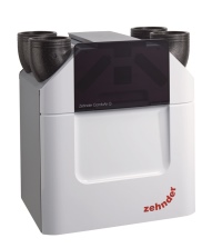 Durch sein modernes, zeitloses Design, welches bei sichtbarer Technik im Wohnumfeld eine zunehmend entscheidende Rolle für die Wahl des passenden Lüftungsgerätes spielt, konnte Zehnder ComfoAir Q die diesjährige Fachjury des iF Design Award voll überzeugen.<br />Bild: Zehnder