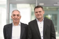 Richard Lüftner übergibt zum 01.12.2019 die Kundenbetreuung für Baden in Süddeutschland für das Zehnder Geschäftsfeld „Heiz- und Kühldecken-Systeme“ an Maik Brauer.<br />Bild: Zehnder  