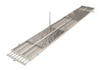Alle Bauteile der neuen Deckenstrahlplatten Zehnder ZFP sind komplett verzinkt und damit korrosionsgeschützt, wodurch diese besonders langlebig sind. Das geringe Gewicht der neuen Deckenstrahlplatten verringert nicht nur die Dachlast, sondern erleichtert auch die Montage erheblich.  <br />Bilder: Zehnder