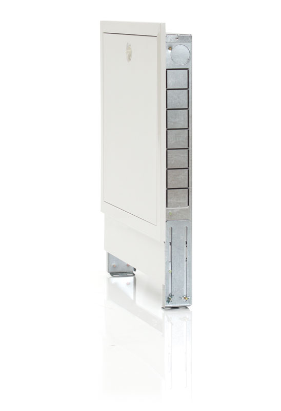 Mit nur 80 mm Tiefe passt der Unterputzschrank in eine...