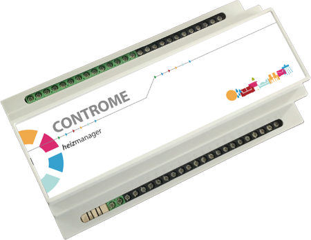 Controme heizManager-Gateway der 2. Generation. Integriertes...