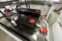 Ein Bestandteil der Anlagen-Sanierung des Hilton Munich ist ein XXL-Parallel-Fettbascheider-Anlage der Größenkategorie NS 60.<br />Bild: ACO Haustechnik