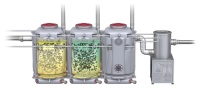 Die Standardbiologie ACO Biojet-PE zum Einbau hinter Fettabscheidern (gemäß DIN EN 1825/DIN 4040-100) erzielt eine Reduzierung der schwerflüchtigen lipophilen Stoffe auf ca. 100 mg/l. Bild: ACO