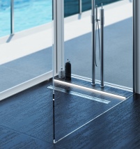ACO ShowerStep schafft einen dekorativen Übergang zwischen.......
