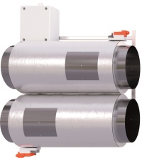 Die neue SMART Box 400 liefert eine Luftleistung von bis zu 2600 m³/h und kann damit größere Räumlichkeiten wie Versammlungsräume, Shop-in-Shop-Systeme oder Großraumbüros versorgen.<br />Bild: Airflow