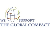Das Logo der UN-Initiative Global Compact, der jetzt Armacell beigetreten ist.