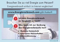 Den Energieverbrauch mit Hilfe des Internets vergleichen.......