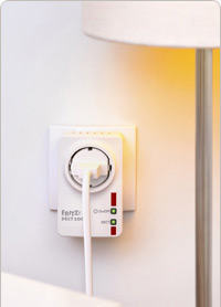 FRITZ!DECT 200 verbindet das Heimnetz mit dem Smart.......