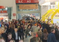 BAU 2007: 209.000 Fachbesucher hatten für Hochstimmung bei den Ausstellern gesorgt. Foto: Messe München GmbH