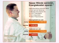 Feuchte Wände lassen die privaten Energiekosten explodieren........