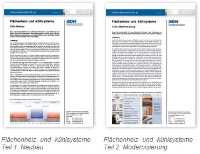 In neuen Infoblatt erhalten Bauherren, Planer, Architekten und Handwerker Informationen zu Systemvorteilen und verschiedenen Konstruktionsvarianten sowohl für Nass- als auch für Trockensysteme. Bild: BDH