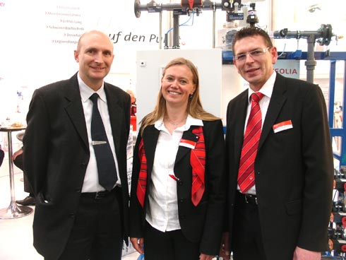 : Neu im Vertrieb von Berkefeld (v.l.): Fred Stenzel,...