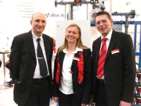 : Neu im Vertrieb von Berkefeld (v.l.): Fred Stenzel, Silke Asmussen und Achim Wengenmayer. Foto: Berkefeld