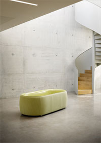 Designkonzept: Die Badewanne aus edlem Stahl/Email.......