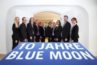 Die Neusser Kommunikations-Agentur Blue Moon feiert.......