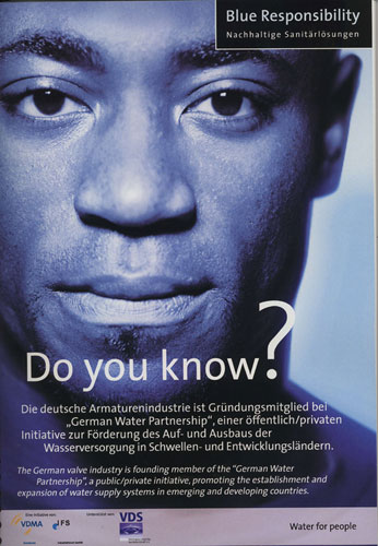 Plakat der Initiative "Blue Responsibility"