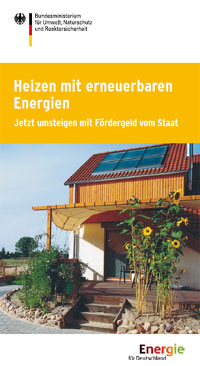 Am 15. März 2011 hat das Bundesumweltministerium dasMarktanreizprogramm.......