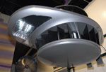 Solar- und Windbetriebene Lampe auf der letzten Light.......