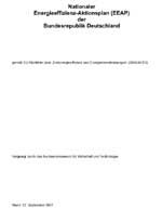 Bis zum Jahr 2020 strebt die Bundesregierung das Ziel an, die gesamtwirtschaftlche Energieproduktivität gegenüber dem Jahr 1990 zu verdoppeln. Dies bedeutet, dass im Jahr 2020 pro Einheit Bruttosozialprodukt nur halb so viel Energie verbraucht werden soll wie im Jahr 1990.