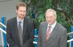 Raimund Müller (links) und Rolf Bommer (rechts)