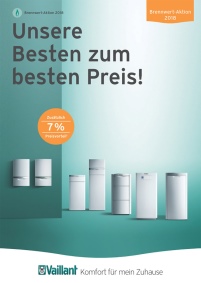 Mit der neuen Brennwertaktion von Vaillant werden seit.......