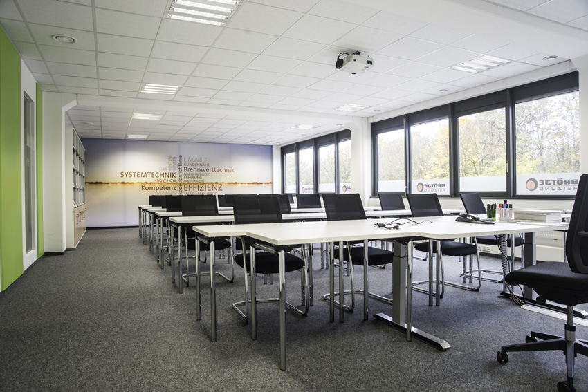 Über 600 m2 stehen in Haar für Schulungszwecke zur...