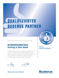 Mit diesem Zertifikat können Heizungsfachfirmen, die.......