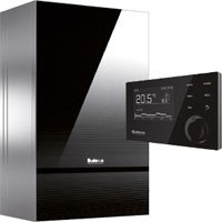 Die Bedieneinheit Logamatic RC310 passt optisch ideal.......