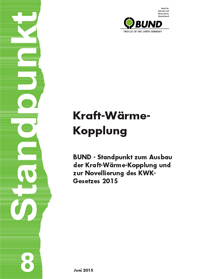 Der Standpunkt des BUND zur KWK. Bild: BUND