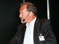 Hermann Albers auf der Energy 2007 in einer Diskussion des Bundesverband Erneurbare Energien.