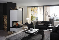 Feuer von allen Seiten: Das neue Kaminmodell Brillance.......